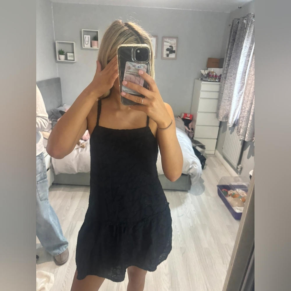 Black Zara dress